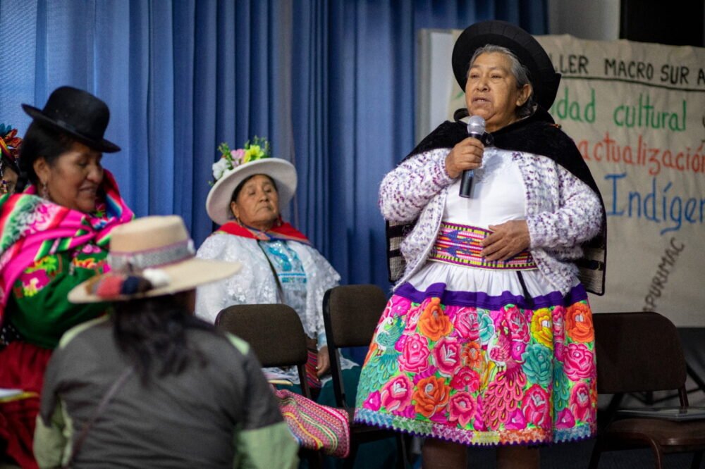 Taller macro Sur Andino: Identidad cultural y alcances para la actualización de una agenda indígena